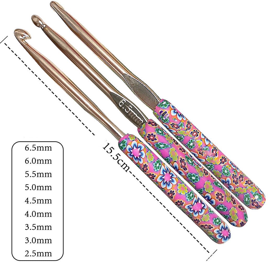 Crochet Set Soft Pottery Crochet Tools